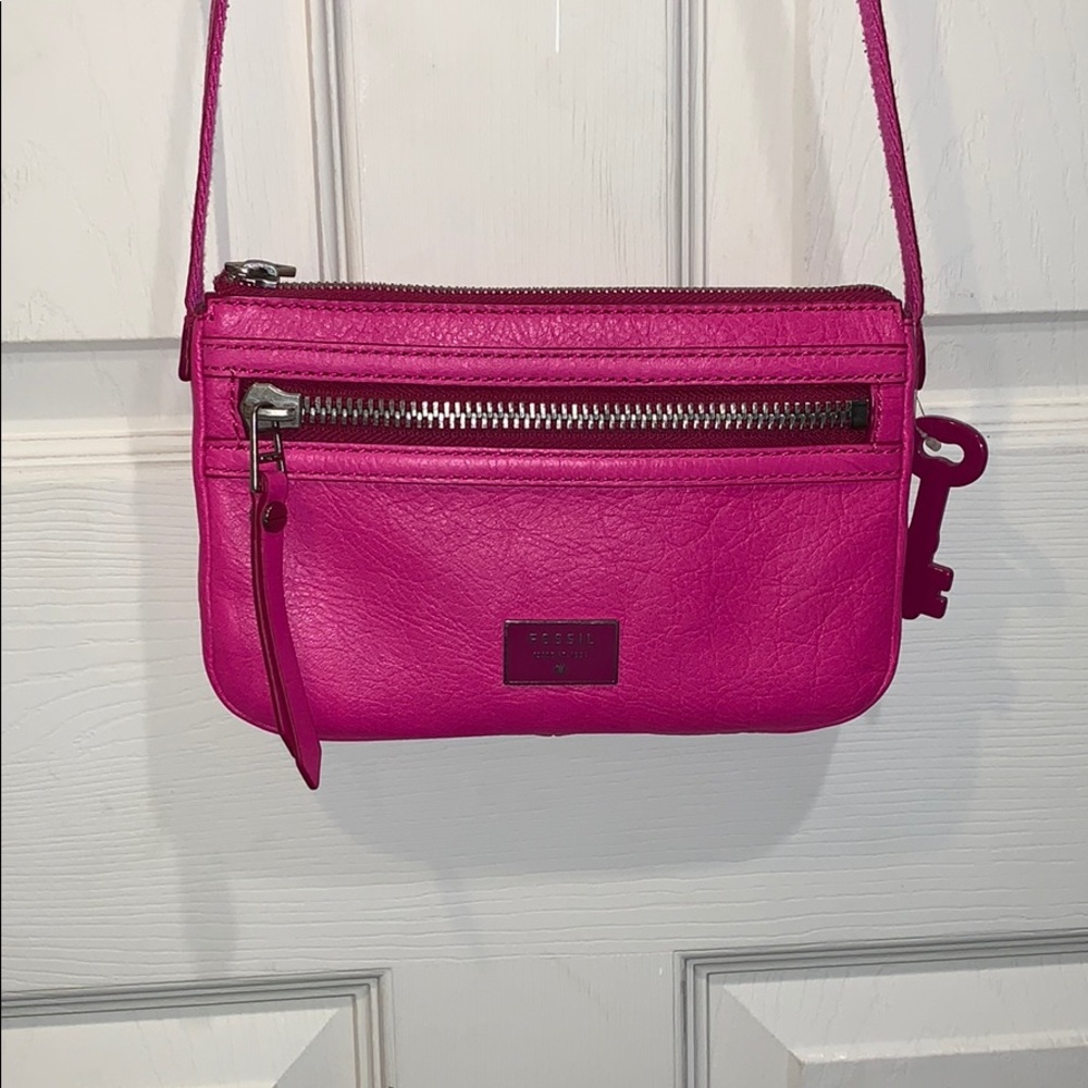 pink fossil bag💕